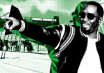 A photo illustration of Diddy and 200 West Ridge Road in Rochester (Getty, Google Maps)