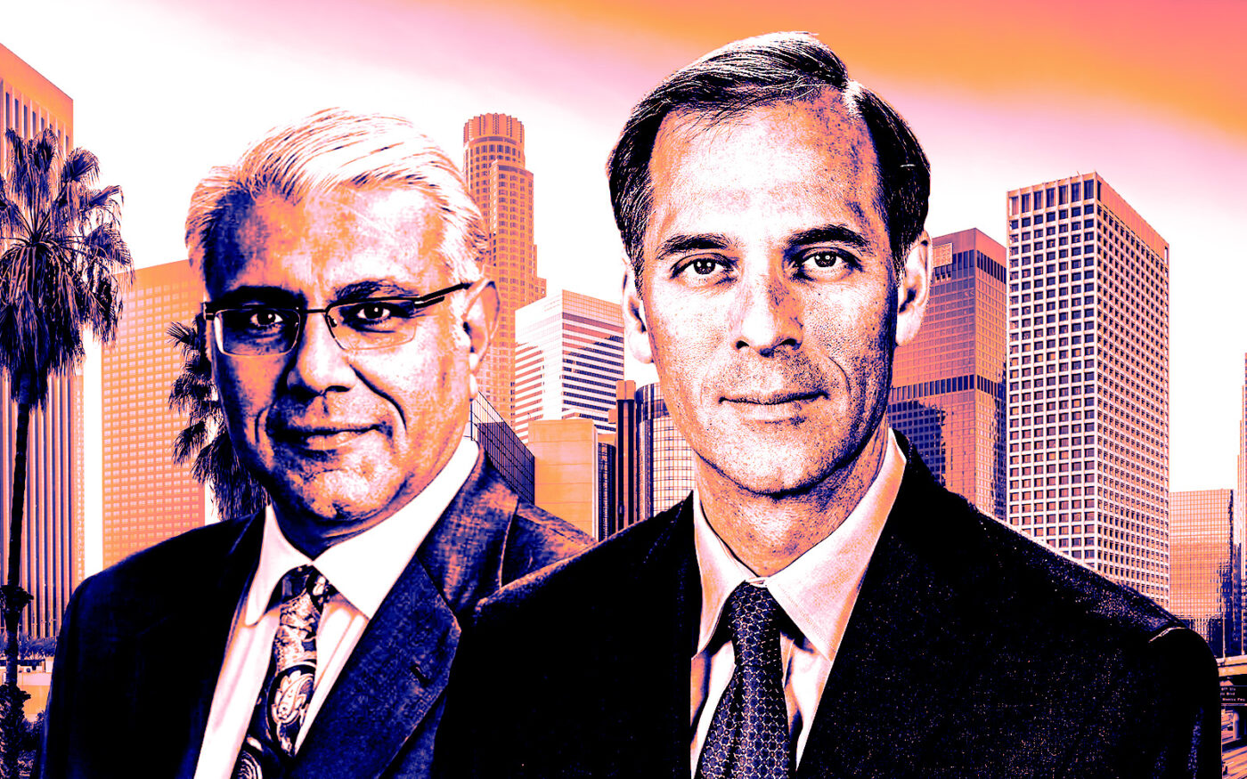 <p>Marcus &#038; Millichap CEO Hessam Nadji and Moody&#8217;s Analytics CEO Mark Zandi (Getty, Marcus &#038; Millichap, Moody&#8217;s Analytics)</p>
